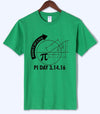 T-Shirt Green / S "Pi Day 3.1416" T-Shirt - 100% Cotton The Sexy Scientist