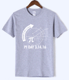 T-Shirt Grey 2 / S "Pi Day 3.1416" T-Shirt - 100% Cotton The Sexy Scientist