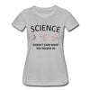 T-Shirt Grey / S "Scientific Truth" T-Shirt - 100% Cotton The Sexy Scientist