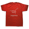 T-Shirt "Happiness" T-Shirt - 100% Cotton The Sexy Scientist
