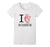 T-Shirt "I Love (Heart) Science" T-Shirt - 100% Cotton The Sexy Scientist