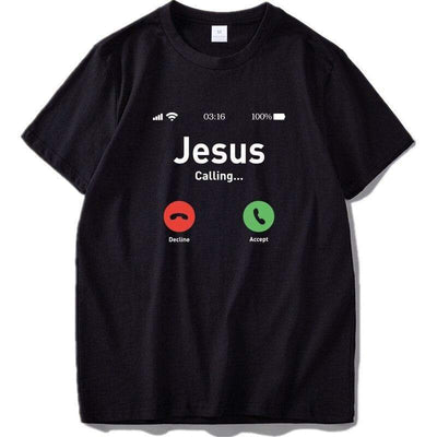 T-Shirt M "Jesus Calling" T-Shirt - 100% Cotton The Sexy Scientist