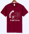 T-Shirt Magenta 2 / S "Pi Day 3.1416" T-Shirt - 100% Cotton The Sexy Scientist