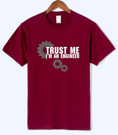 T-Shirt Magenta / S "Trust Me I Am An Engineer" T-Shirt - 100% Cotton The Sexy Scientist