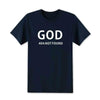 T-Shirt Navy Blue / XS "GOD 404 NOT FOUND" T-Shirt - 100% Cotton The Sexy Scientist