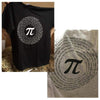 T-Shirt "Pi Circle" T-Shirt - 100% Cotton The Sexy Scientist