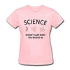 T-Shirt Pink / S "Scientific Truth" T-Shirt - 100% Cotton The Sexy Scientist