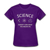 T-Shirt Purple / S "Scientific Truth" T-Shirt - 100% Cotton The Sexy Scientist