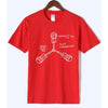 T-Shirt Red 2 / S "Back To The Future" T-Shirt - 100% Cotton The Sexy Scientist