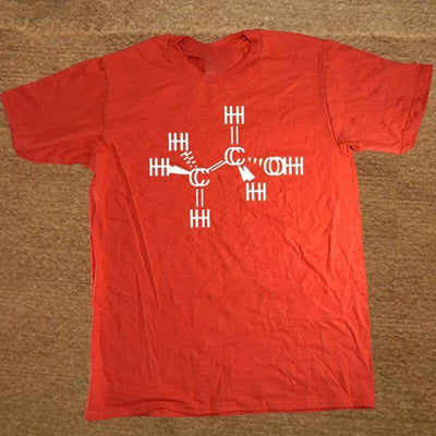 T-Shirt Red / S "Chemistry Reaction" T-Shirt - 100% Cotton The Sexy Scientist
