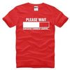 T-Shirt Red/White / S "Sarcastic Comment Loading" T-Shirt - 100% Cotton The Sexy Scientist