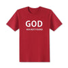 T-Shirt Red / XS "GOD 404 NOT FOUND" T-Shirt - 100% Cotton The Sexy Scientist