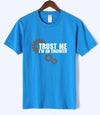 T-Shirt Sky Blue / S "Trust Me I Am An Engineer" T-Shirt - 100% Cotton The Sexy Scientist