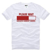 T-Shirt White/Red / S "Sarcastic Comment Loading" T-Shirt - 100% Cotton The Sexy Scientist
