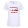 T-Shirt White/Red / S "Trust Me I'm a Chemist" T-Shirt - 100% Cotton The Sexy Scientist