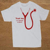 T-Shirt White/Red / XS "Trust Me I'm (Almost) A Doctor" T-Shirt - 100% Cotton The Sexy Scientist