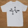 T-Shirt White / S "Chemistry Reaction" T-Shirt - 100% Cotton The Sexy Scientist