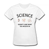 T-Shirt White / S "Scientific Truth" T-Shirt - 100% Cotton The Sexy Scientist