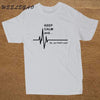 T-Shirt White / XS "Keep Calm and...Not That Calm" T-Shirt - 100% Cotton The Sexy Scientist
