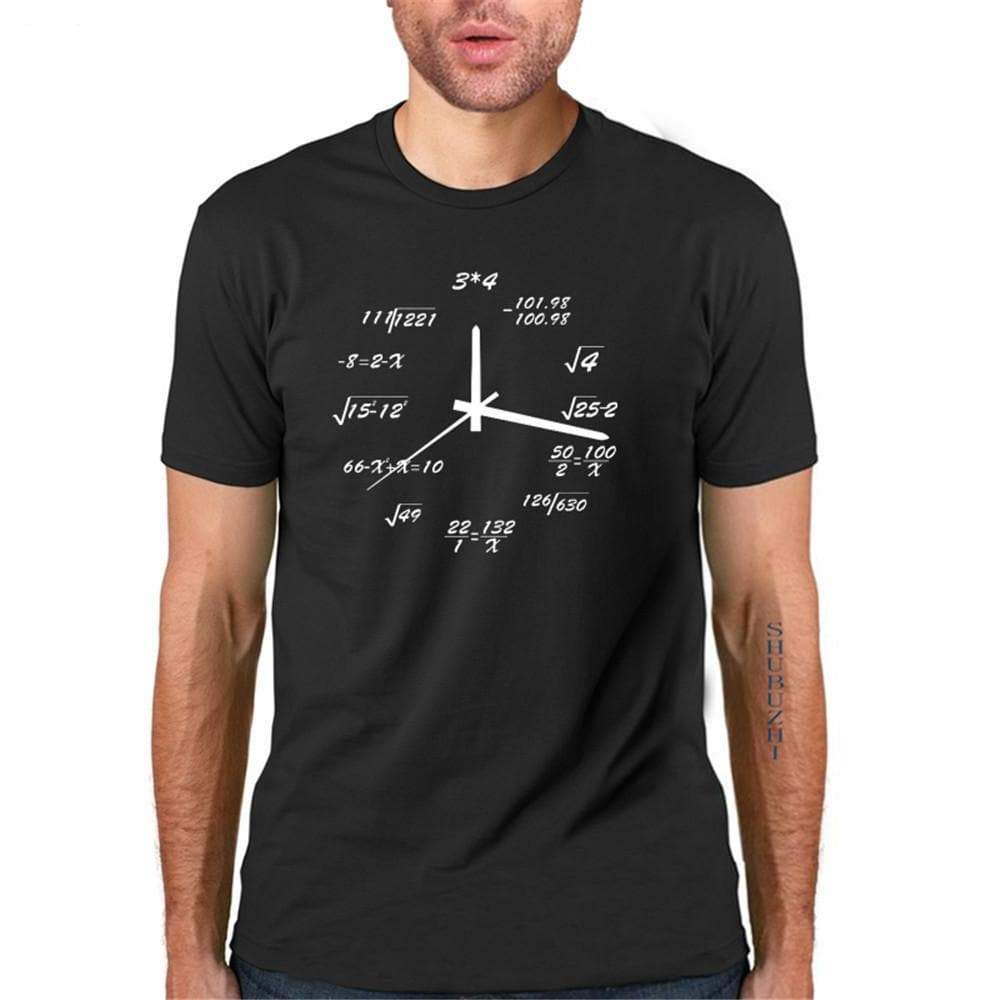 T-Shirt XS "Math Time" T-Shirt - 100% Cotton The Sexy Scientist